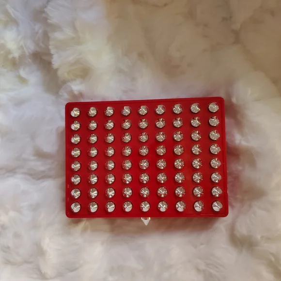 Christian Louboutin Mirror Compact Card Case - Red (SOLD) - Picture 1 of 8